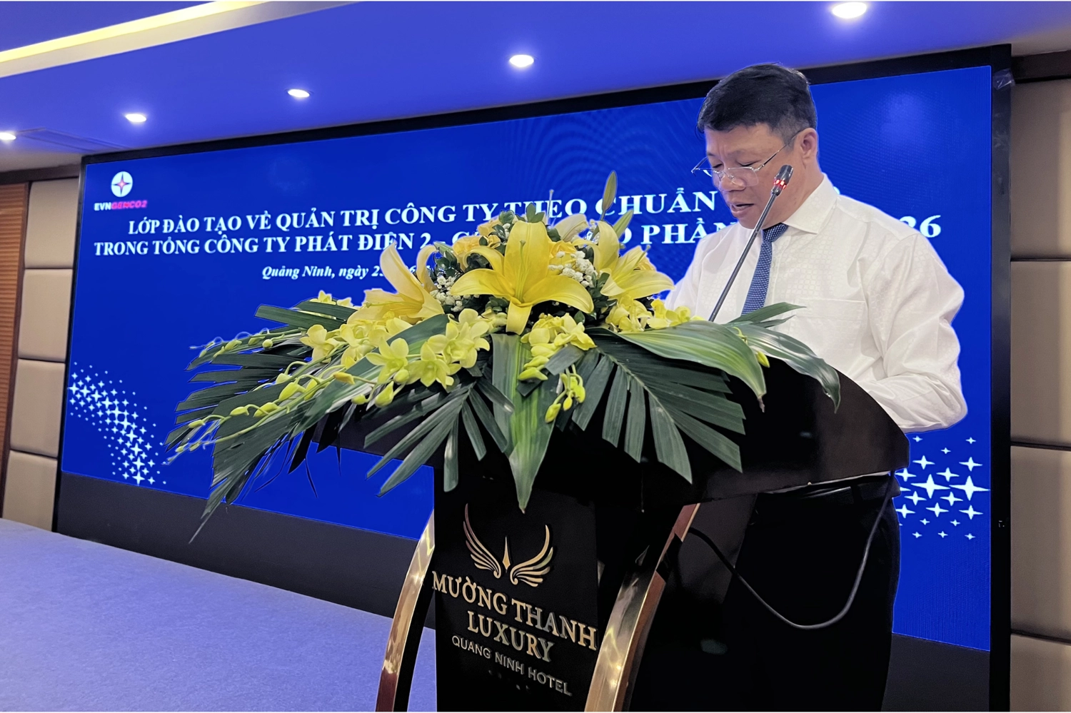 Ông Trần Lý phát biểu (1)