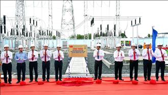 EVNSPC gắn biển hai công trình chào mừng Đại hội Đảng bộ Tập đoàn Điện lực Việt Nam lần thứ IV