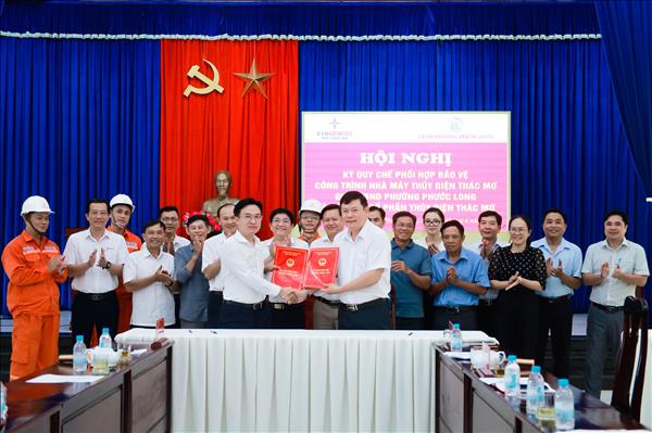 TMP ký kết Quy chế phối hợp với UBND phường Phước Long