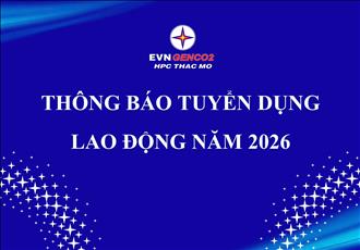 Thông báo tuyển dụng lao động năm 2026