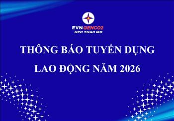 Thông báo tuyển dụng lao động năm 2026