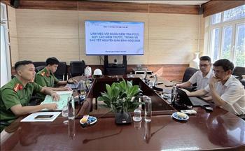 Thủy điện Thác Mơ làm việc với Đoàn kiểm tra PCCC trước Tết Bính Ngọ 2026