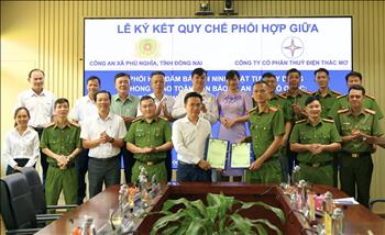 TMP ký kết Quy chế phối hợp bảo đảm an ninh trật tự trước thềm Tết Nguyên đán 2026