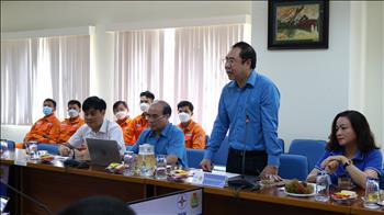 Công đoàn Điện lực Việt Nam thăm và làm việc tại Công ty Nhiệt điện Cần Thơ