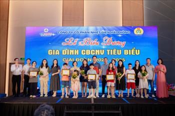 Nhiệt điện Hải Phòng: biểu dương gia đình CBCNV tiêu biểu giai đoạn 2020-2025