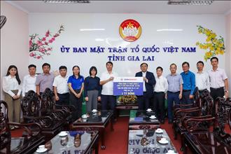 Tổng công ty Phát điện 2 trao 08 tỷ đồng hỗ trợ tỉnh Đắk Lắk và Gia Lai khắc phục hậu quả thiên tai