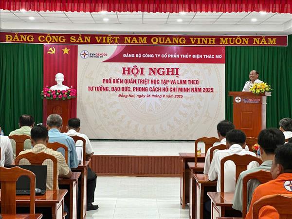 TMP tổ chức Hội nghị Quán triệt tư tưởng Hồ Chí Minh về kiên quyết đấu tranh chống tham nhũng, tiêu cực